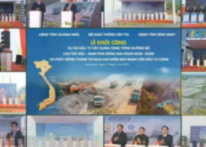 [BGT] TOÀN CẢNH ĐỒNG LOẠT KHỞI CÔNG 12 DỰ ÁN THÀNH PHẦN CAO TỐC BẮC - NAM (01/01/2023)
