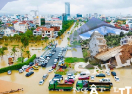 ĐÔ THỊ ỨNG PHÓ VỚI NGẬP LỤT VÀ SẠT LỞ
